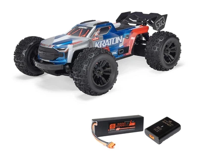 Радиоуправляемая машинка Arrma Mini Kraton 3S BLX 4X4 1:16 RTR (ARA2508ST1) Синий