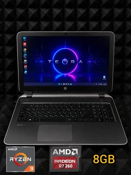 Ноутбук HP Pavilion 15 | AMD A10 | 8GB RAM | SSD 1TB | Radeon M260 3GB | Windows 11 - Б/У