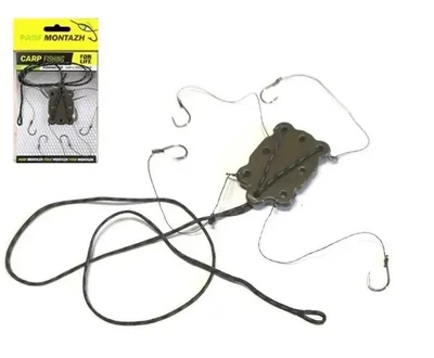 Макушатник Проф Монтаж крашен Grip-X (4-крючки), 30г,PM11840