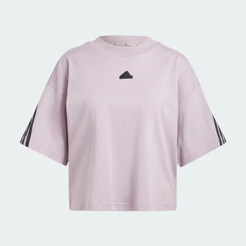Женская футболка Future Icons 3-Stripes adidas IS3613 (L) фиолетовый (4066757928819)