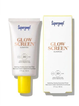 Зволожуючий праймер сонцезахисний крем Supergoop! Glowscreen SPF 30 з відтінком Sunrise, 50 ml