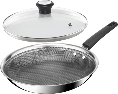 Сковорода с крышкой Tefal Emotion+ Power 28 см (SET_E3410655)