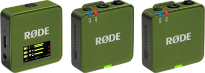 Бездротова мікрофонна радіосистема RODE Wireless GO Gen 3 Moss (WIGOGEN3M)