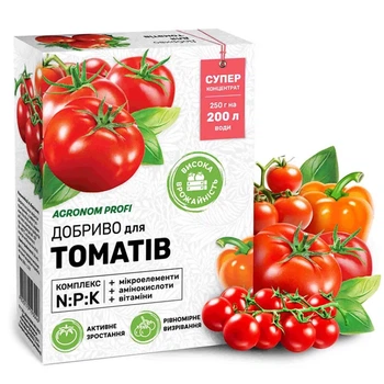 Удобрение Kvitofor Agronom Profi для томатов 250 г (68953)