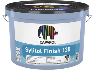 Фарба фасадна силікатна Caparol Sylitol Finish 130 матова Біла 10 л