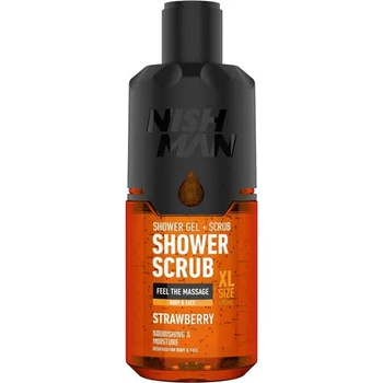Гель для душа со скрабом Nishman Shower&Scrab Strawberry