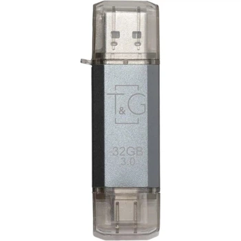USB флешка T&G Star 009 32Gb USB 3.0 / Type-C, Silver