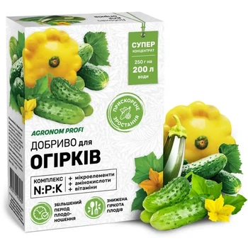 Удобрение Kvitofor Agronom Profi для огурцов 250 г (68979)