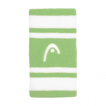 Напульсники Head Wristband striped 5 2025 Green/White (1092-726423347637)