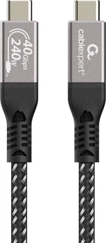 Кабель Cablexpert USB4 40Gbps, 240W (48V5A) 0.5 м (CCBP-USB4-CMCM240-0.5M)