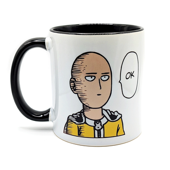 Чашка аніме Ванпачмен One Punch Man з мемом ОК 330 мл