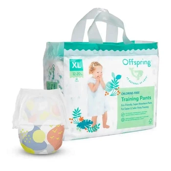 Підгузки-трусики дитячі Offspring Розмір XL, 12-20 кг, 30 шт. в упаковці, Небо