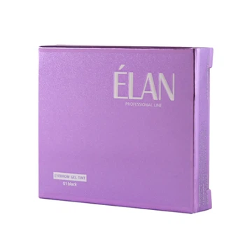 Краска для бровей Elan с окислителем No01 (сет), черная