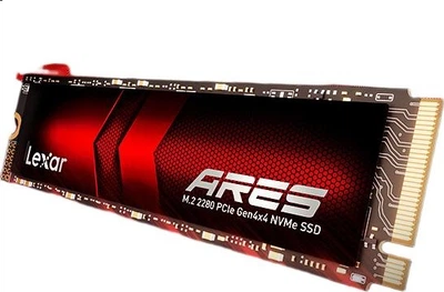SSD диск Lexar ARES War God 512GB M.2 NVMe PCIe 4.0x4 (LNM790X512G-RNNNG)