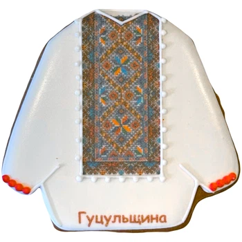 Пряник Вишиванка Гуцульщина 11×10см 100г