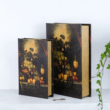 Скринька у формі книги набір з 2-х Фрукти Гранд Презент 33-KSH-XZ-L422
