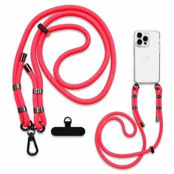 Ремінець для смартфона CaseFashion New Long (150см) Pink (Рожевий)