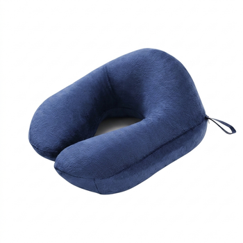 Подушка дорожная Dunlopillo U-Shape U-образная натуральный латекс 30х26 см Blue
