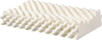 Подушка Dunlopillo ECO Wave Massage ортопедическая из натурального латекса 60х40х12 см White