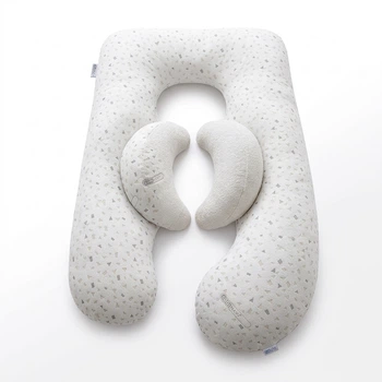 Подушка BabyWatch U-Shape для беременных Холофайбер фигурная для сна на боку