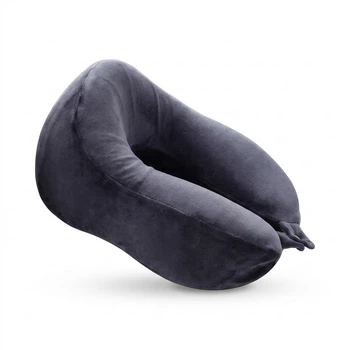 Подушка Wangyiyanxuan Thai U-Shape з 93% натурального латексу дорожня 30x26x14 см Black