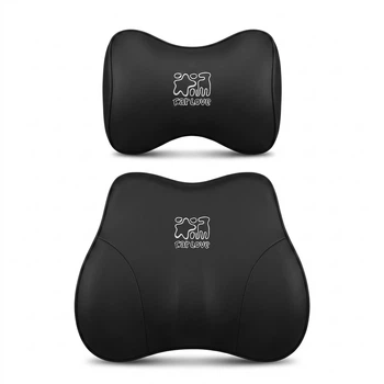 Подушки в авто ICAROOM T-R712MH/T-R632MH поддержка для спины и шеи из натурального латекса набор