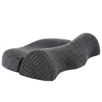 Подушка AVIVI Wealthy Memory foam Анатомічна з ефектом пам'яті масажна 52х35х11 см Gray