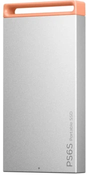 Dysk zewnętrzny SSD Lenovo PS6S Portable SSD 1TB USB 3.2 Gen 2 USB-C Szary (4XB1T88410)