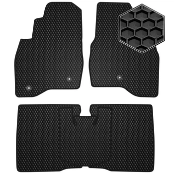 Коврики в салон NeoGum для Ford Explorer 5 '17-19 резиновые, черные