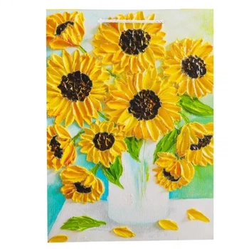 Подарочный пакет Elisey Цветочный этюд 30*41,5 см жовтий (9209-004b)