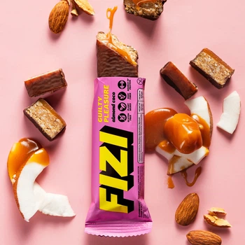 Батончик Fizi с миндалем и кокосом 40 г