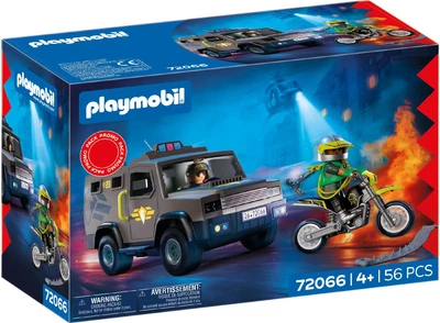 Тактичний транспортний засіб Playmobil Police SWAT 56 деталей 72066 (4008789720665)