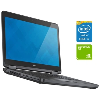 Ноутбук Dell Latitude E5440 / 14" (1600x900) TN / Intel Core i7-4600U (2 (4) ядра по 2.1 - 3.3 GHz) / 16 GB DDR3 / 240 GB SSD / nVidia GeForce GT 720M, 2 GB DDR3, 64-bit / WebCam / DVD-ROM б/у