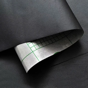 Самоклеюча екошкіра 1,37х1 м 0,5 мм PVC Чорна