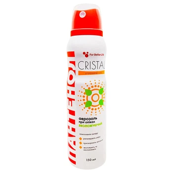 Пантенол зволожуючий Cristal, аерозоль 150 мл - 728001