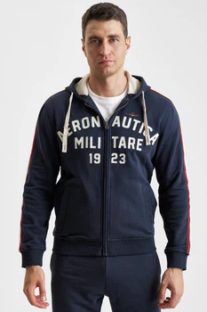Кофта з триколірними лампасами Aeronautica Militare 8892 M