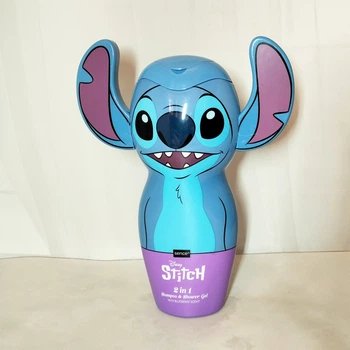 Детский шампунь,гель для душа 2в1 с ароматом черники Disney Stitch 300мл.