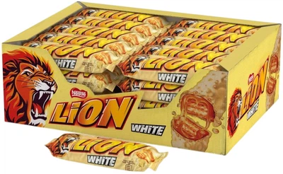 Батончик Lion Вайт Рок білий 40г.