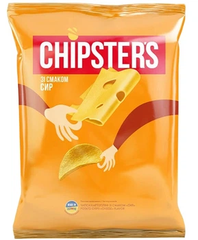 Чіпси Chipster's сир 100г.