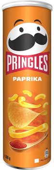 Чіпси Pringles paprika 165г.