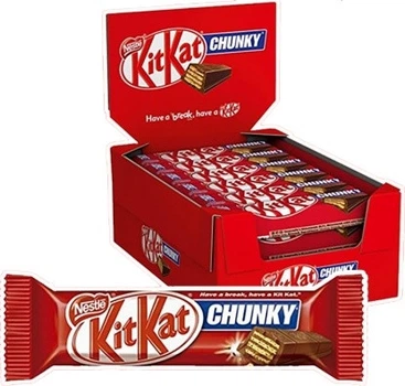 Батончик Kit Kat Chunky з хрусткою вафлею 40г.