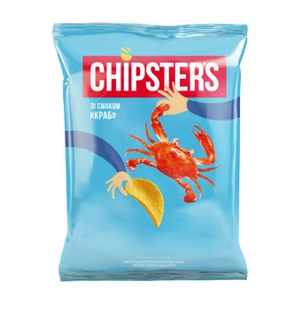 Чіпси Chipster's краб 25г.