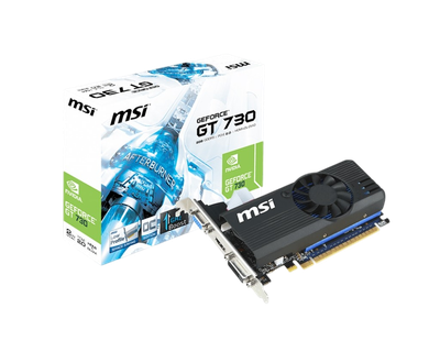 Відеокарта GeForce GT 730 2GB MSI OC (N730K-2GD5LP/OC) Б/В