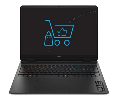 Ноутбук HP HyperX OMEN 16 (DP6U9EA), Intel Core Ultra 9 290HX / 16" / OLED / 240 Гц / RAM 16 ГБ DDR5 / SSD 512 ГБ / Intel Graphics + RTX 5070 / Без ОС / Чорний