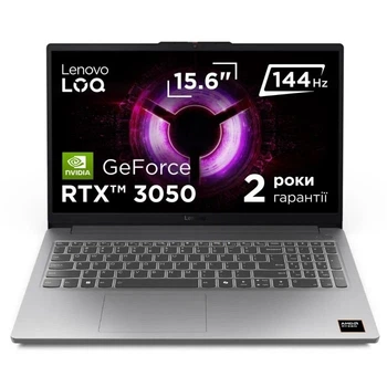 Ноутбук Lenovo LOQ 15ARP10E Luna Grey (83S0007GRA)