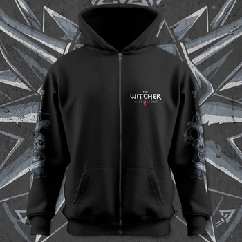 Худі ZIP з принтом Whitcher Розмір XXL HD0958Z-5