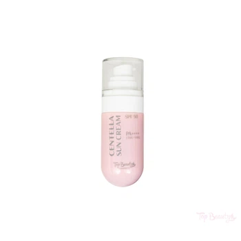 Солнцезащитный крем для лица с центеллой Top Beauty SPF 50 / PA++++ (50 мл)