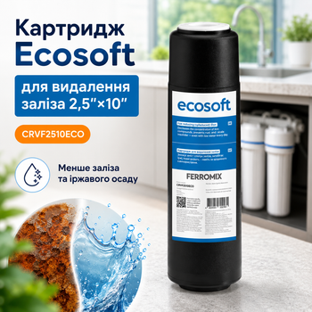 Змінний елемент Ecosoft 10 дюймів для очищення води від заліза