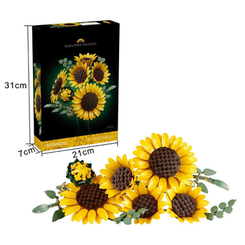 Конструктор Цветы Icons Botanical Букет подсолнечников (11502)