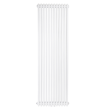 Дизайнерский радиатор Warm Well Column 3 1800×560 вертикальный, белый глянцевый